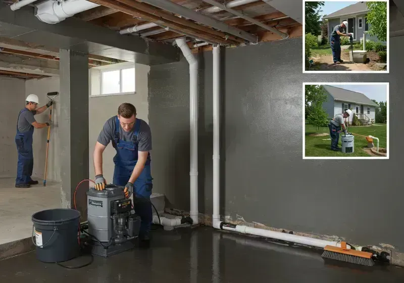 Basement Waterproofing and Flood Prevention process in Frenchburg, KY